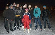 HARDCORE ICESKATING!!! (Till the sun goes down!)